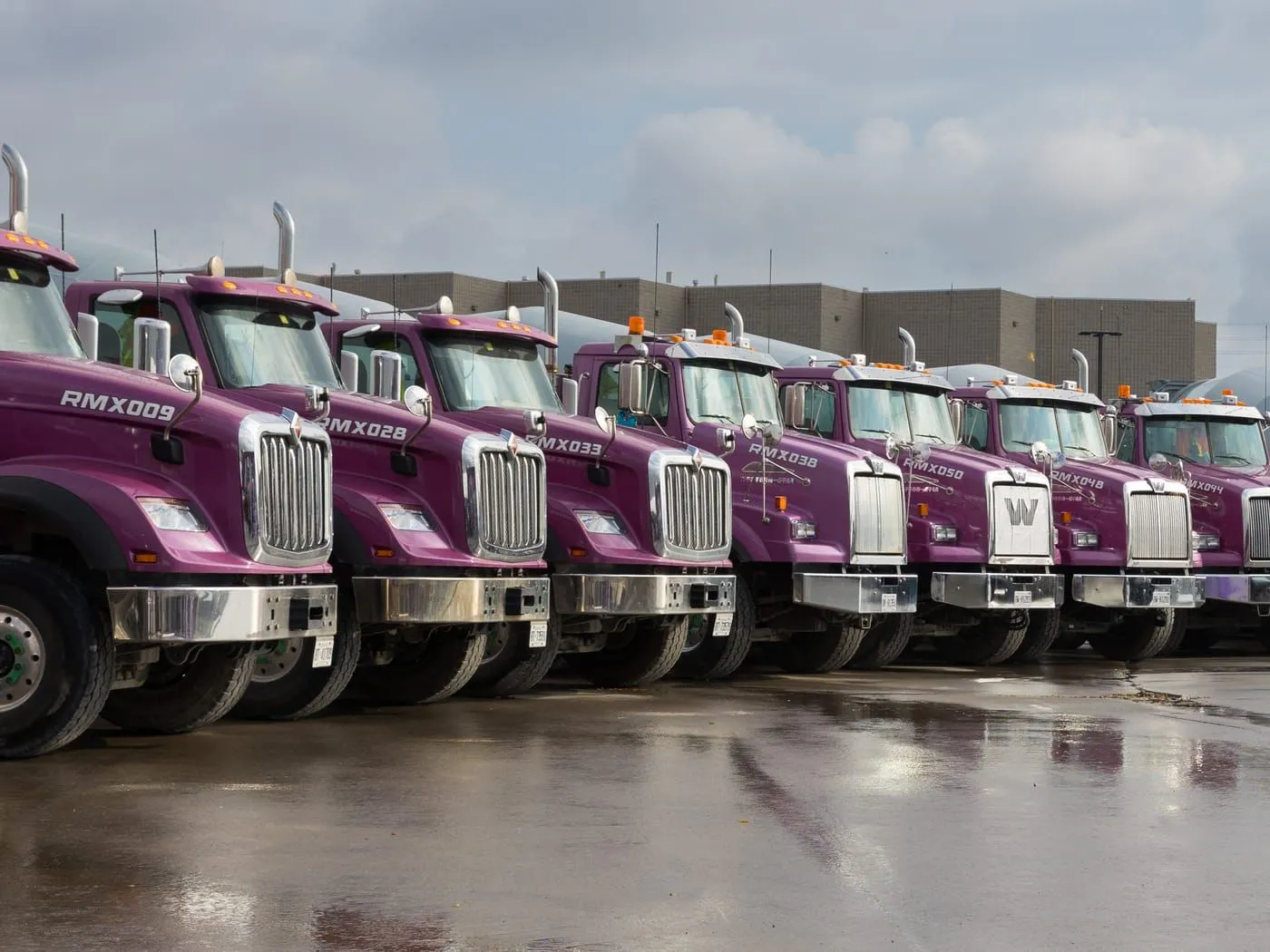 The Viola Ready Mix mixer fleet